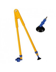 Compasso Multiuso 45cm c/Adaptador p/Quadro