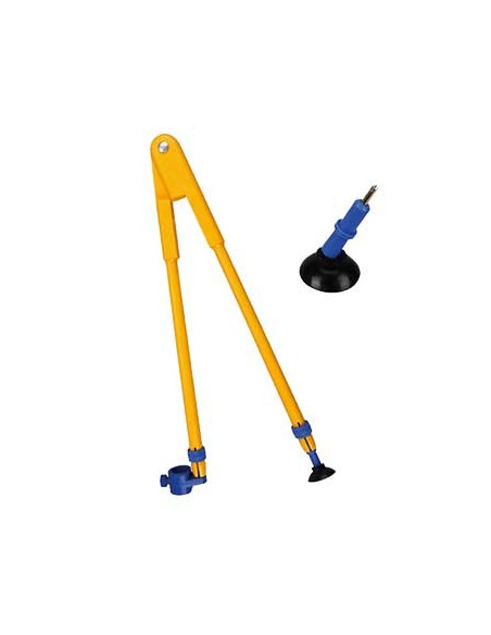 Compasso Multiuso 45cm c/Adaptador p/Quadro