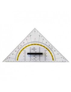 Esquadro Geometrico Tipo Aristo 25cm - 1un