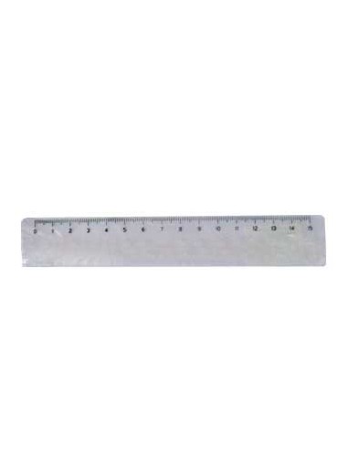 Regua Plastico 15cm - 1un