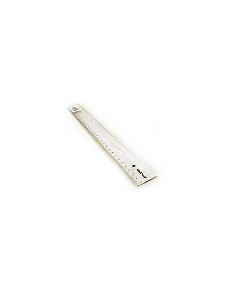 Regua Plastico Cristal SmartD 30cm -1 un