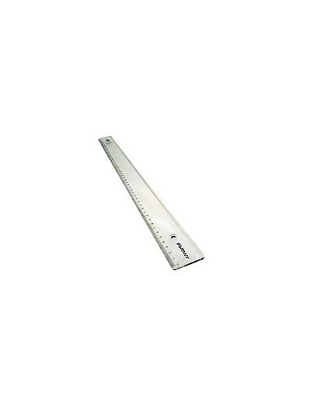 Regua Plastico Cristal SmartD 50cm -1 un