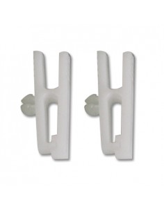 Mola Plastico p/Porta Nomes Cor Branco Pack 100un