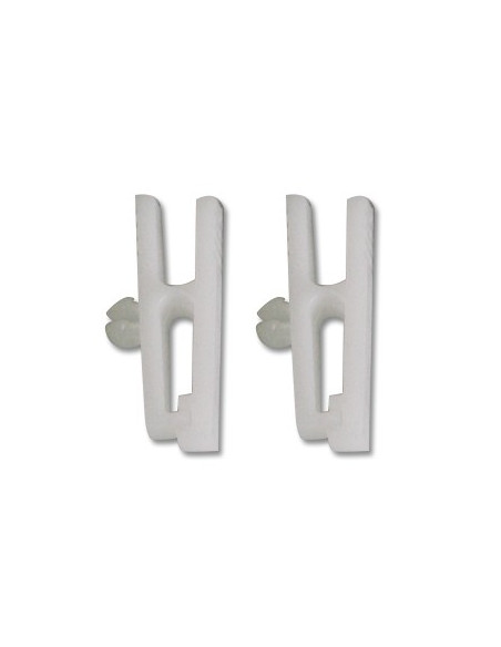 Mola Plastico p/Porta Nomes Cor Branco Pack 100un