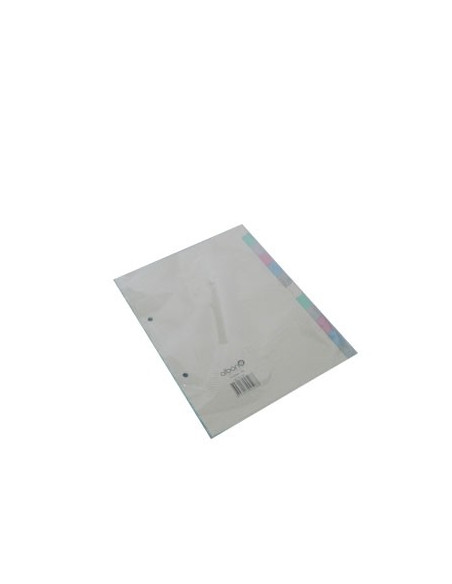 Separadores A5 Cartolina 12un (5 Cores)