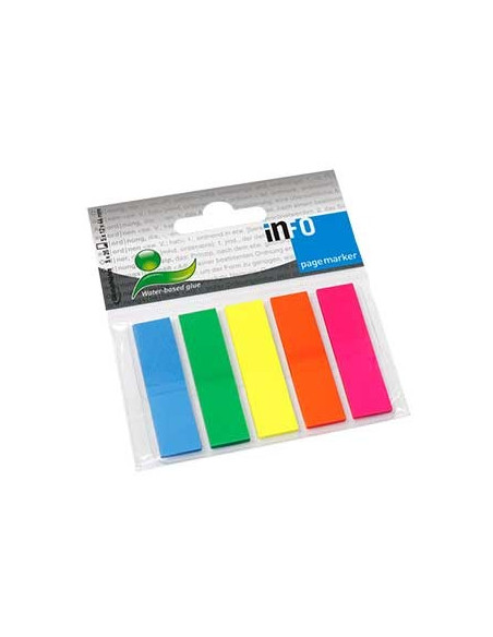 Sinalizadores (Film) PageMarker 5x12x50mm 5 cores 125 Folhas