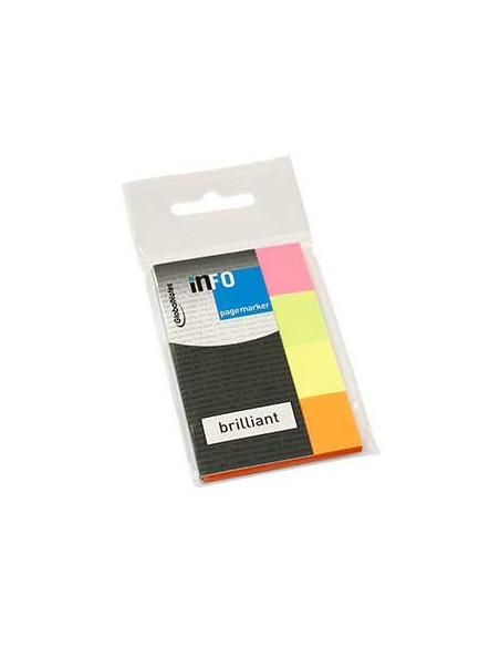 Sinalizadores Multicolor 4x20x50mm 4 Cores 160Folhas