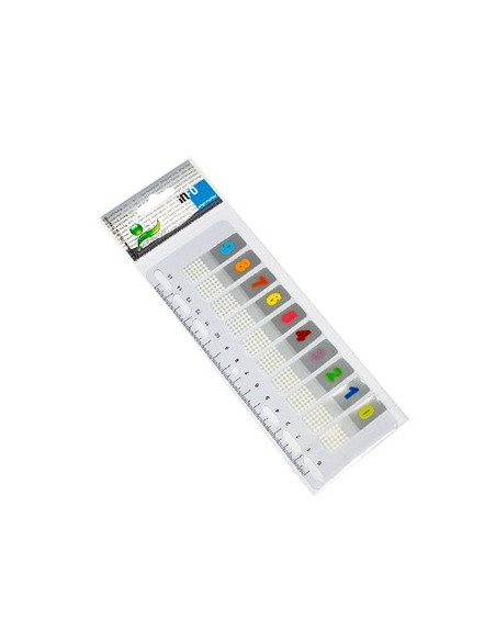 Post-It Index numerado 12x44mm 10un