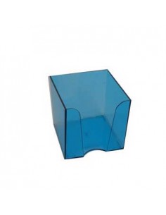 Base transparente p/ Bloco (Cubo) 90x90x90mm Cores Sortidas