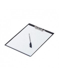 Clip Board Plastico c/Capa 34x22,5cm Roma 245 Azul