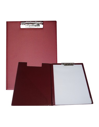 Clip Board Plastico c/Capa e Bolsa Interior Roma 255