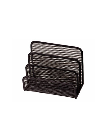 Suporte para Cartas em Rede metálica  Preto