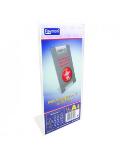 Expositor Porta Folhetos Acrilico 1/3 Largura 10cm (RI98201)