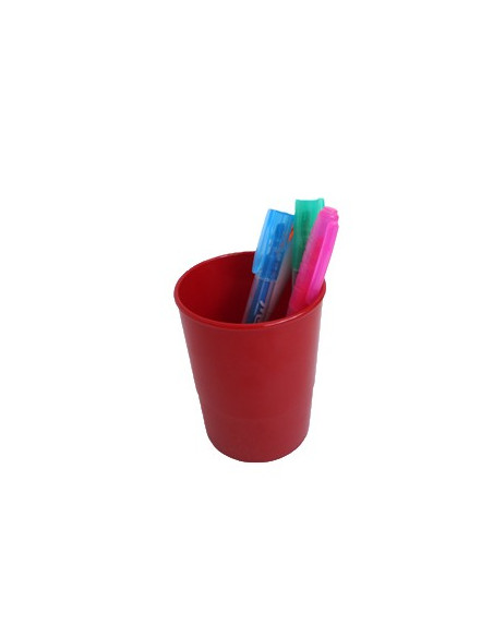 Porta Lapis Opaco Vermelho