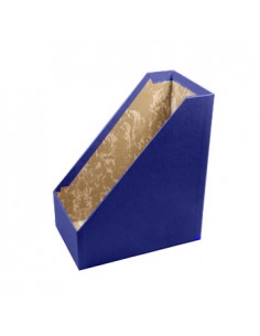 Porta Revistas Cartao L15,5 (30x25) Azul