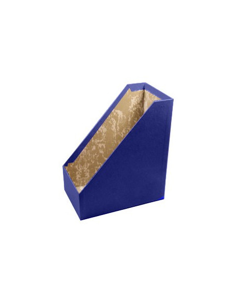 Porta Revistas Cartao L15,5 (30x25) Azul