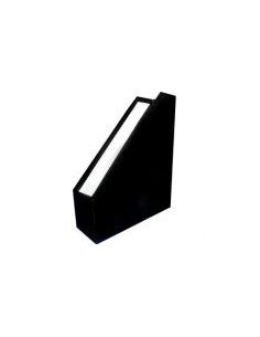 Porta Revistas Cartao L8,5 (30x25)  Preto