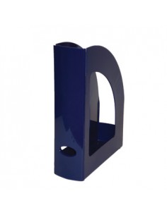 Porta Revistas 320x250x80mm Plastico Opaco Azul
