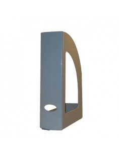 Porta Revistas 320x250x80mm Plastico Opaco Cinza