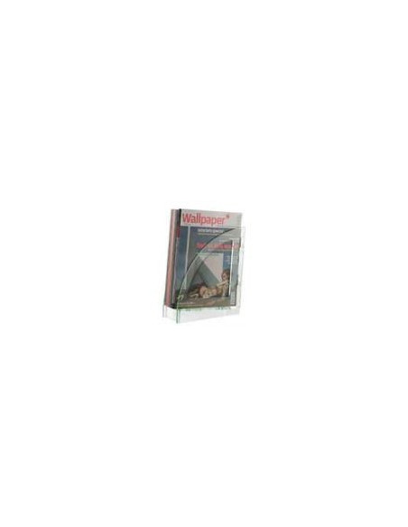 Porta Revistas Plastico Smead Cristal Verde