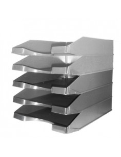 Tabuleiro Porta Documentos Opaco Cinza