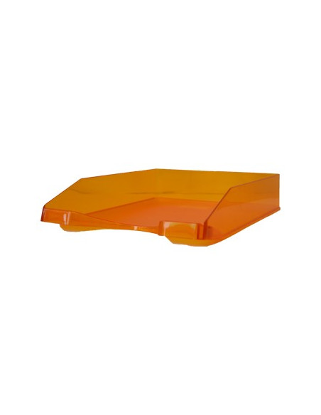 Tabuleiro Porta Documentos Transparente Laranja