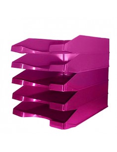 Tabuleiro Porta Documentos Opaco Rosa