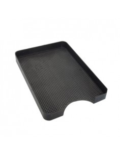 Tabuleiro Porta Documentos Opaco  base em Rede Preto