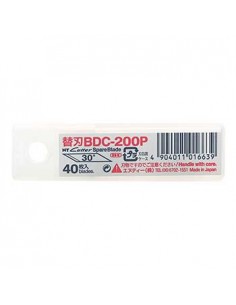 Recargas Laminas X-Acto BDC200P 30º Pack 40un