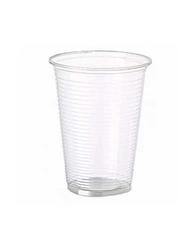 Copo Plástico 330ml PP Transparente (Água/Chá) 50un