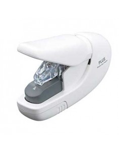 Agrafador sem agrafes Plus Flat-Clinch SL-106AB Branco