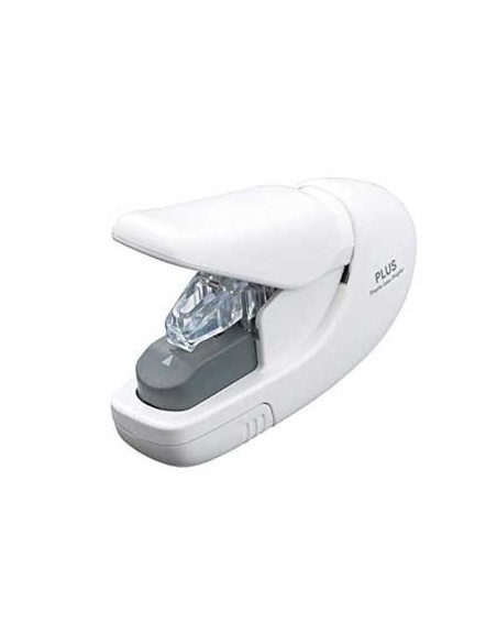 Agrafador sem agrafes Plus Flat-Clinch SL-106AB Branco