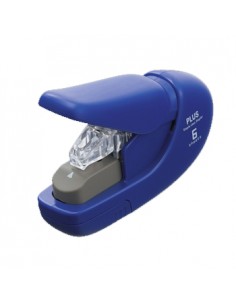 Agrafador sem agrafes Plus Flat-Clinch SL-106AB Azul