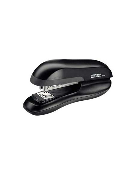 Agrafador 24/6 Rapid F16 20 Folhas Preto (agrafos 24/6-26/6)