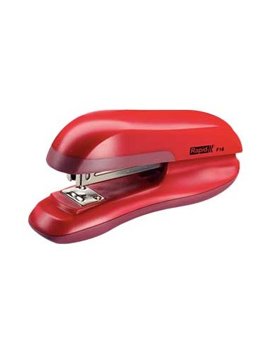 Agrafador 24/6 Rapid F16 20 Folhas Vermelho