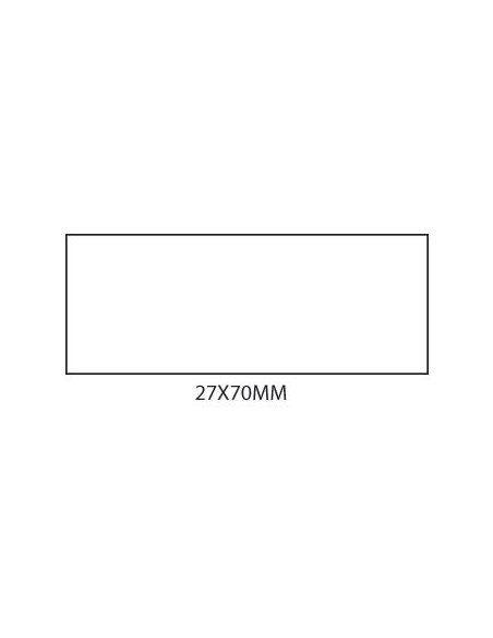 Etiquetas 27x70 Pack de 12 Folhas Brother SC-2000USB