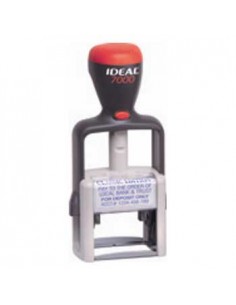 Carimbo 54x25mm Autotintavel Ideal Mod 7000