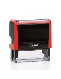Carimbo 70x25mm Autotintavel Trodat Mod 4915 Almofada Verme