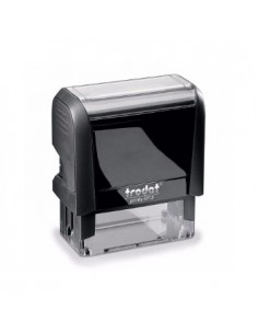 Carimbo 58x22mm Autotintavel Trodat Mod 4913 Corpo Preto
