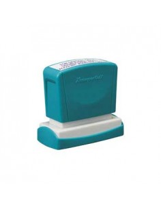 Carimbo 16x48mm Xstamper Quix Preto 1un., personalizado