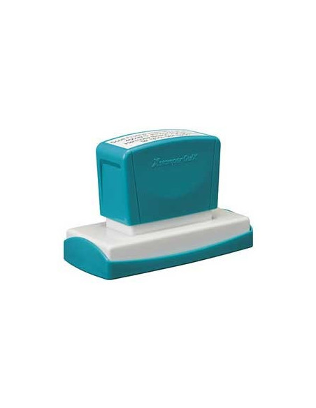 Carimbo 28x78mm Xstamper Quix Preto 1un.