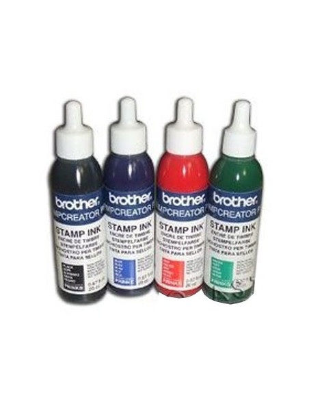 Tinta BROTHER Verde para Carimbos (20cc)