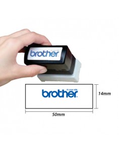 Carimbo BROTHER Preto 6 carimbos de 18 x 50 mm