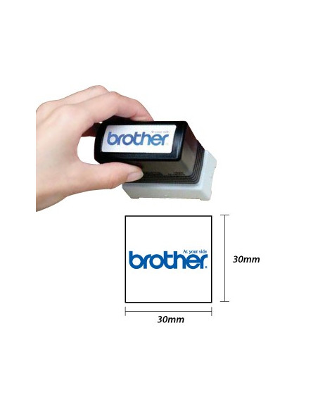 Carimbo BROTHER Verde 6 carimbos de 30 x 30 mm