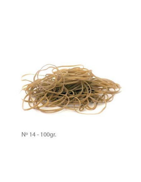 Elasticos 01x50mm (Nº14) - 100gr