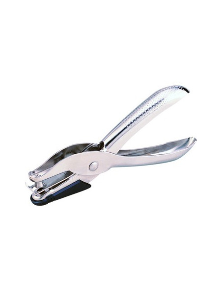 Furador 1 Furo  6 Folhas Eagle Prata