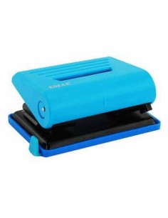 Furador 12 Folhas Eagle Neon Color com Guia Azul