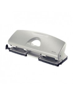 Furador 4 Furos 16 Folhas 1,6mm LEITZ 5022 Cinza