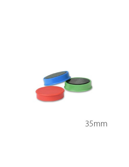 Magnetos 35mm Cores Sortidas Pack 10un