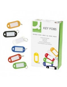 Porta Chaves Cor Sortidas Pack 100un